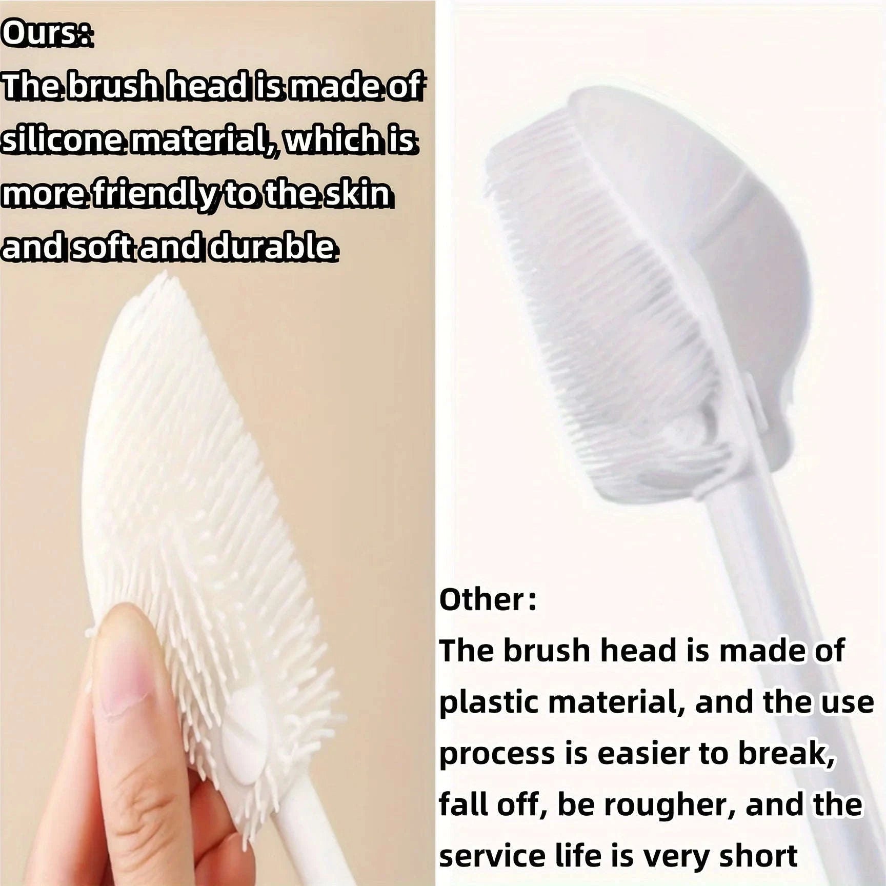 CleanFlex Foldable 360° Silicone Bottle Brush-1pc