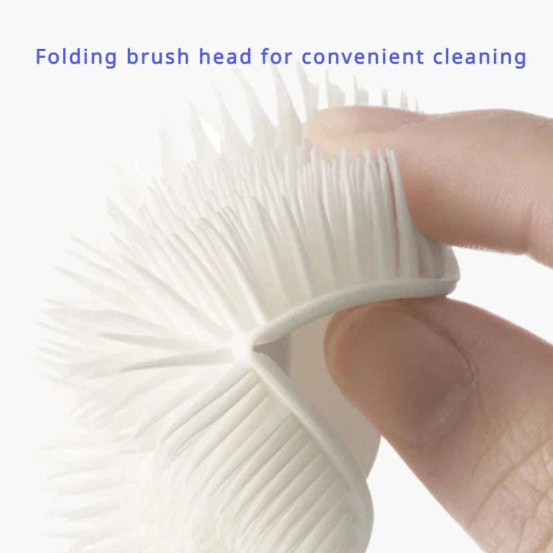 CleanFlex Foldable 360° Silicone Bottle Brush-1pc