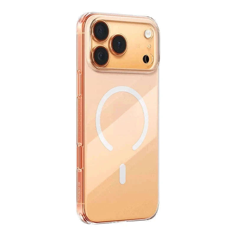 Clear Magnetic iPhone 17 Case with MagSafe Slim Anti-Yellow Cover-Clear PC Case / iPhone17 Pro