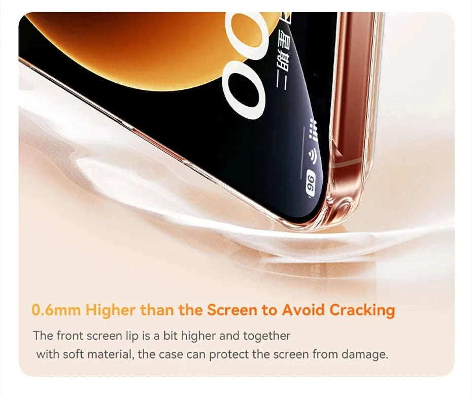 Clear Magnetic iPhone 17 Case with MagSafe Slim Anti-Yellow Cover-Clear PC Case / iPhone17 Pro