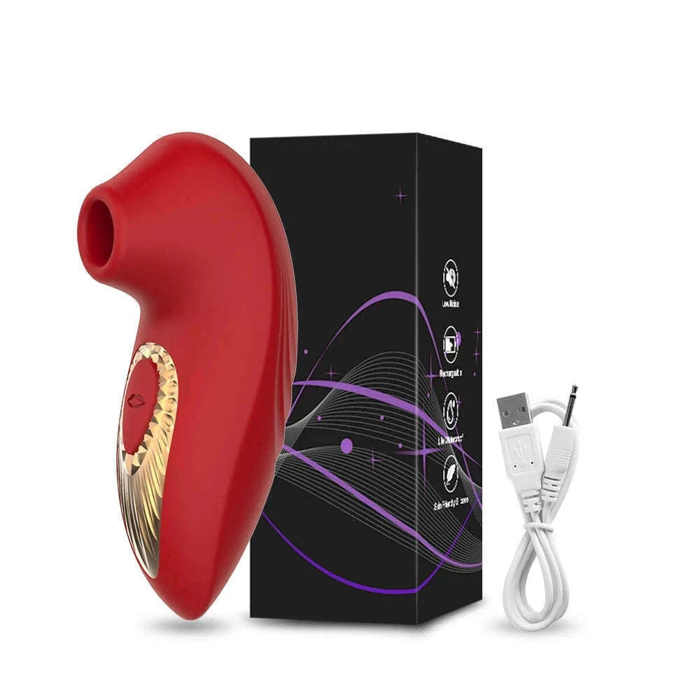 Clit Sucker Vibrator with 10 Intense Modes-GM41-GN / China Mainland