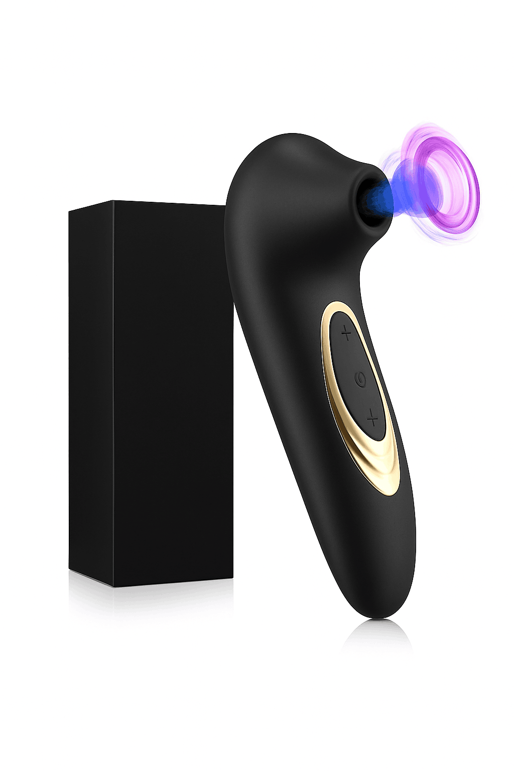 Clitoral Sucking Vibrator for Focused Suction and Pulses-GM22-BK-BOX / CHINA