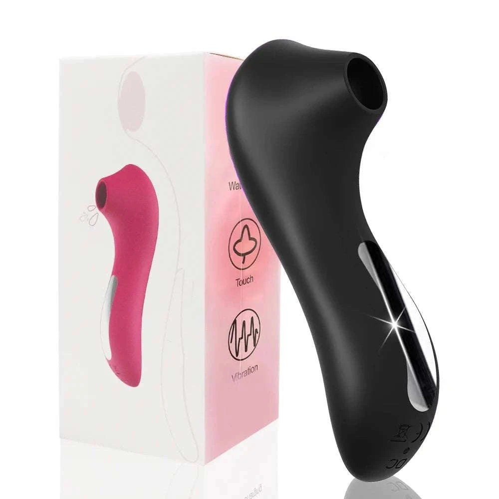 Clitoral Sucking Vibrator with 10 Modes, Waterproof USB Toy-Rose Box / China Mainland