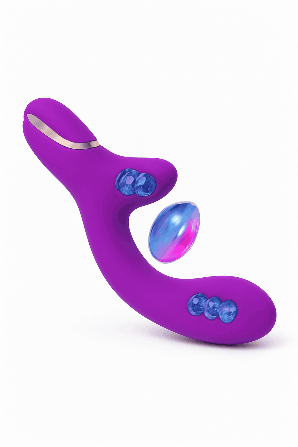 Clitoral Vibrator ZD029 with Suction and Vibration-ZD029-Purple Box