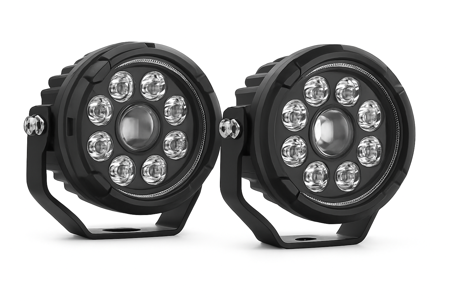 CO LIGHT Мотоциклетни LED работни светлини 5 инча DRL прожектор Допълнителни офроуд светлини за мотори 12V 24V