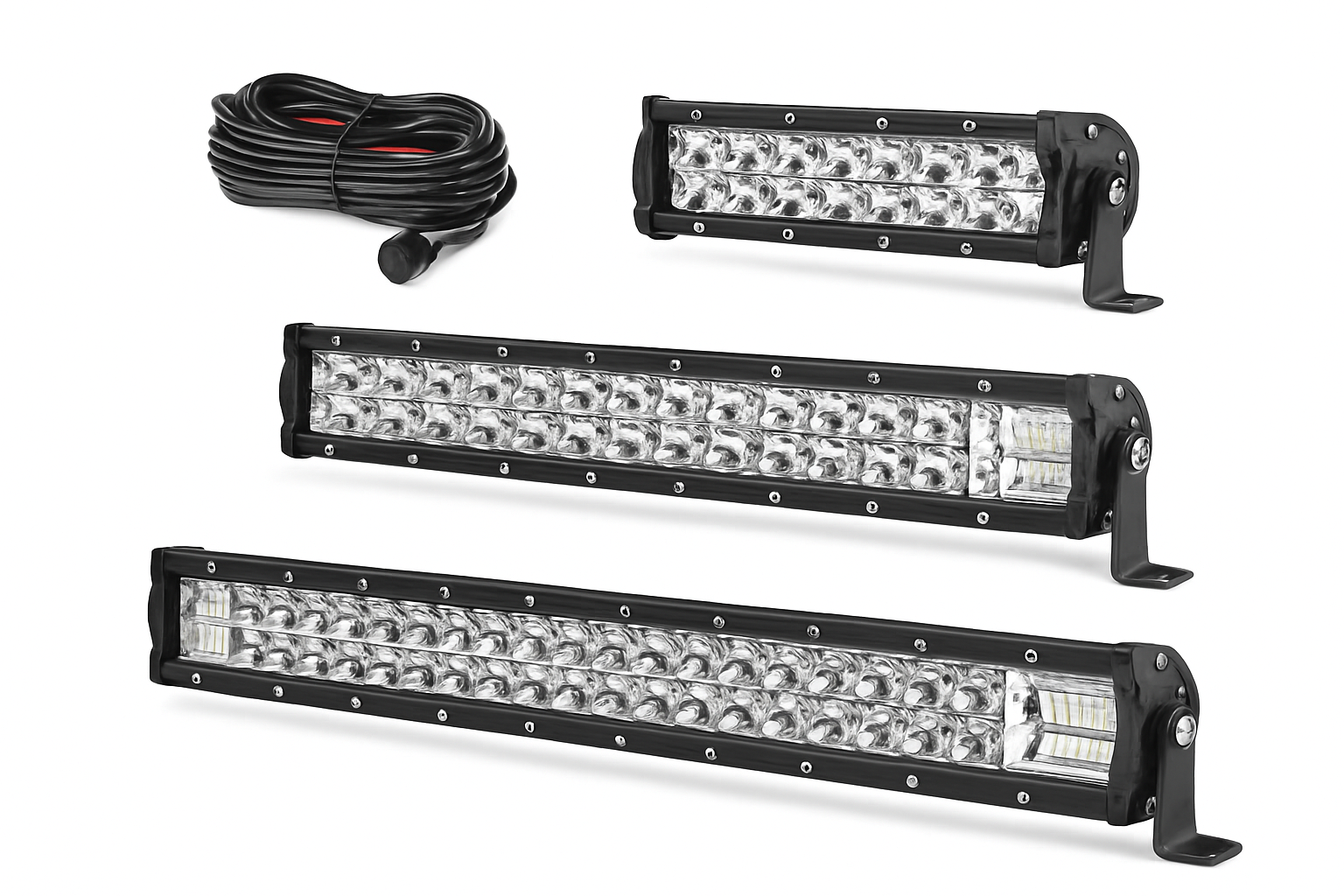 CO LIGHT Super Slim 12D 8" 20" 32" LED Bar Spot Flood Beam LED Light Bar for Tractor Boat off-road use 4x4 Trucks SUV 12V 24V