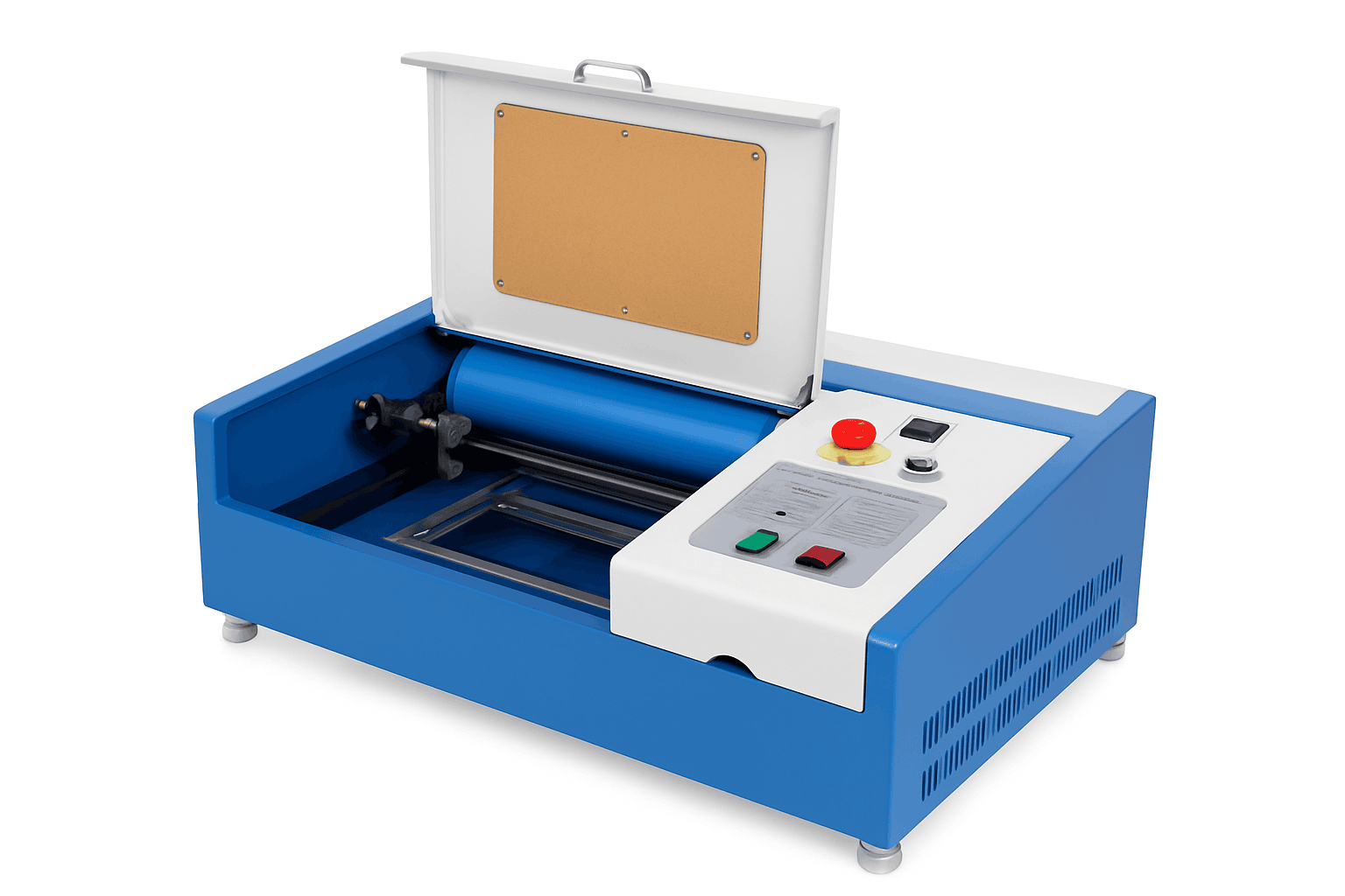 CO2 Laser Engraver 40W/50W 300x200mm Precision Cutting Machine-3020 50W Grey / United States