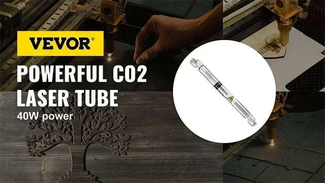 CO2 Laser Tube 40W–150W Glass Replacement for Engraving Machines-60W  1000mm / CZECH REPUBLIC