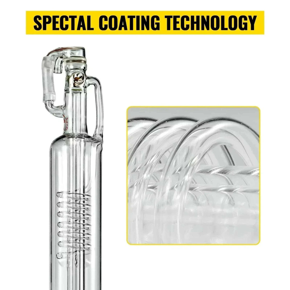 CO2 Laser Tube 40W–150W Glass Replacement for Engraving Machines-60W  1000mm / CZECH REPUBLIC