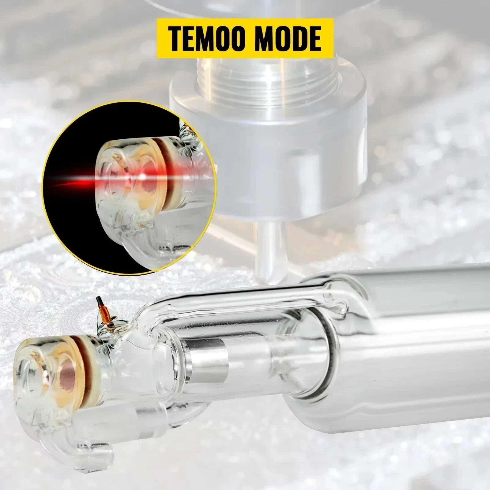 CO2 Laser Tube 40W–150W Glass Tube for Engraving & Cutting Machines-60W  1000mm / United States