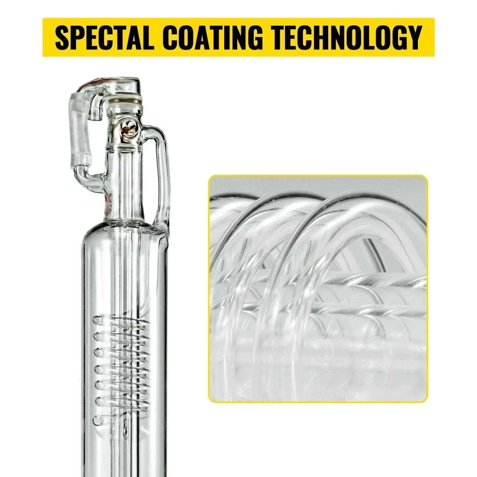 CO2 Laser Tube 40W–150W Glass Tube for Engraving & Cutting Machines-60W  1000mm / United States