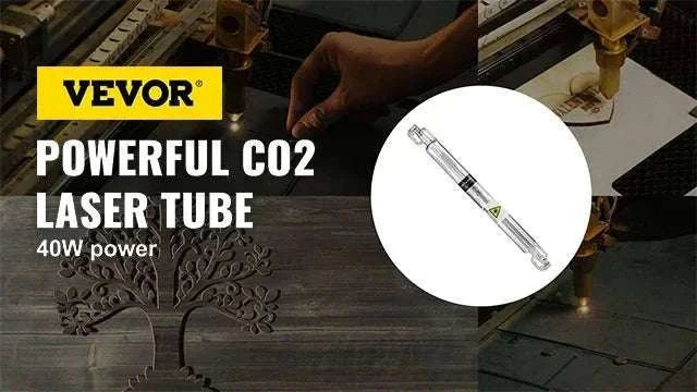 CO2 Laser Tube for Engraving & Cutting Machines 40W–130W-80W  1230mm / CZECH REPUBLIC