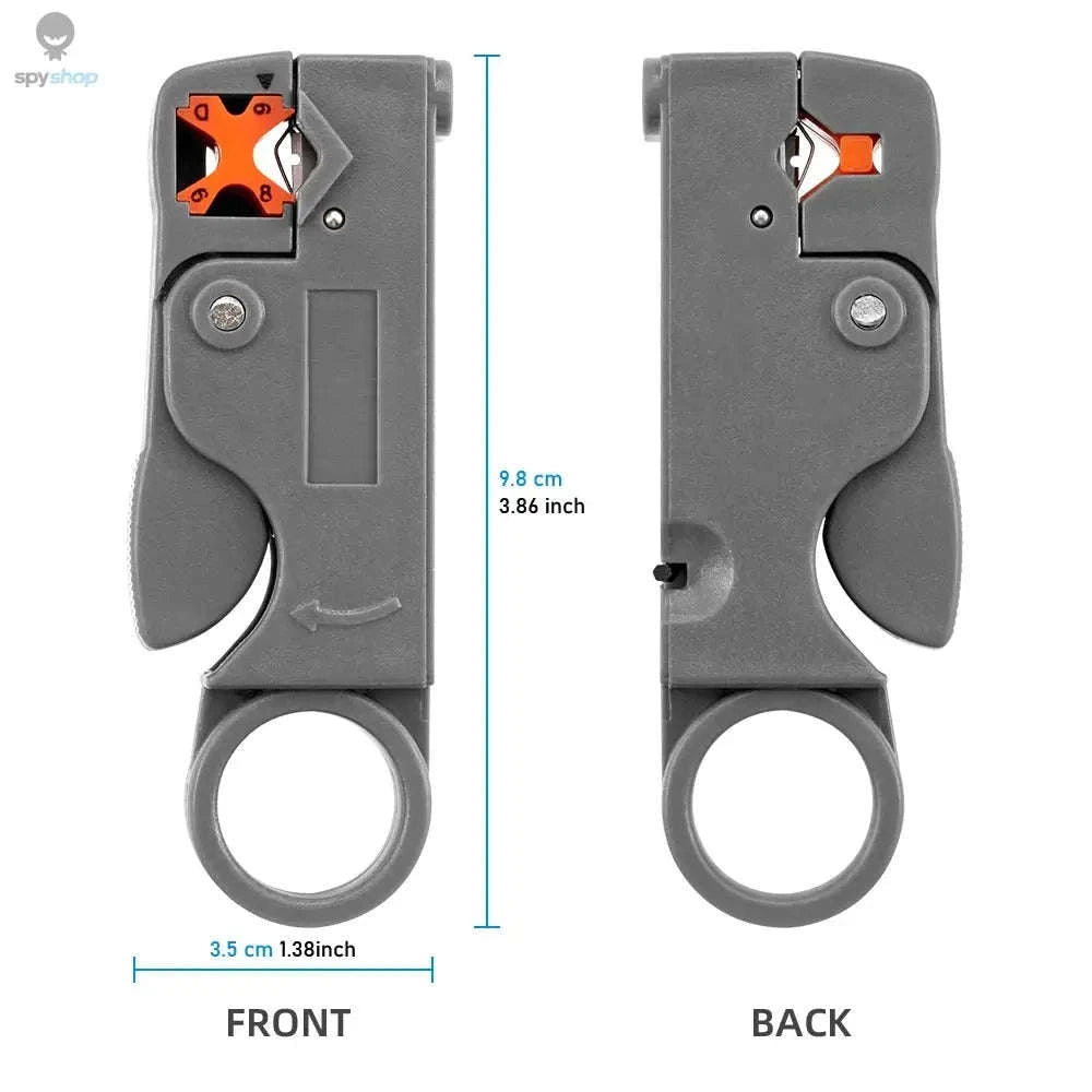 Coaxial Cable Stripper Pliers – Adjustable Blades for Clean, Accurate Cable Prep-Blue