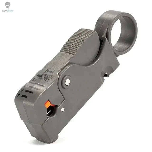 Coaxial Cable Stripper Pliers with Adjustable Blades-Blue