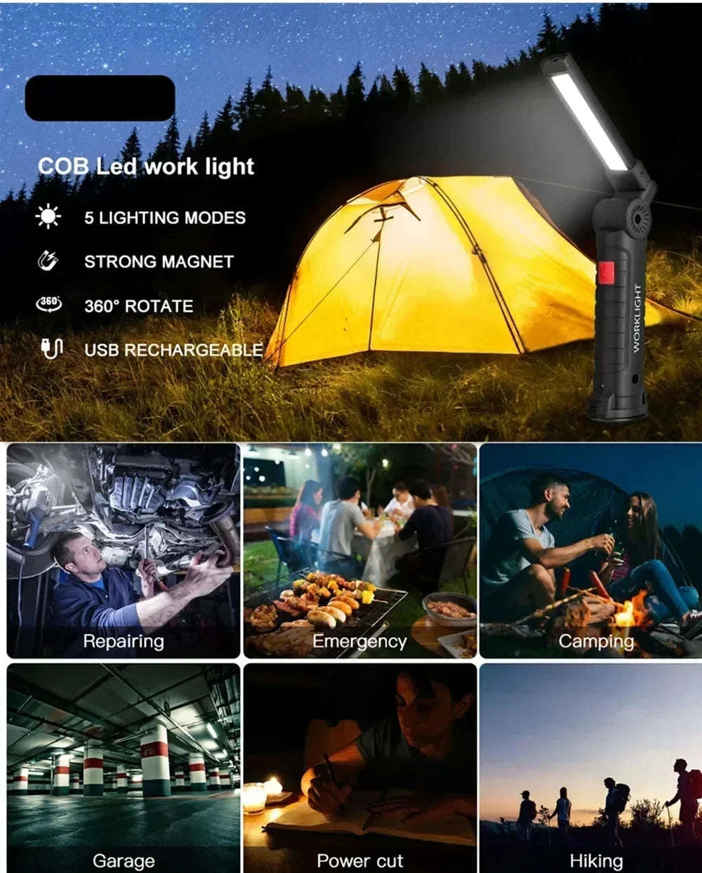 COB LED Work Light-G52-small