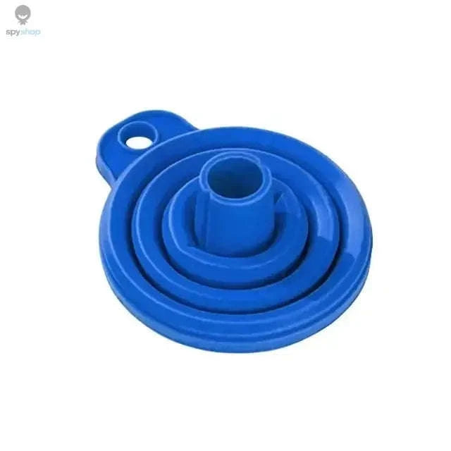 Collapsible Silicone Funnel – Compact, Heat‑Resistant, Universal Automotive Tool-WHITE / 1pcs