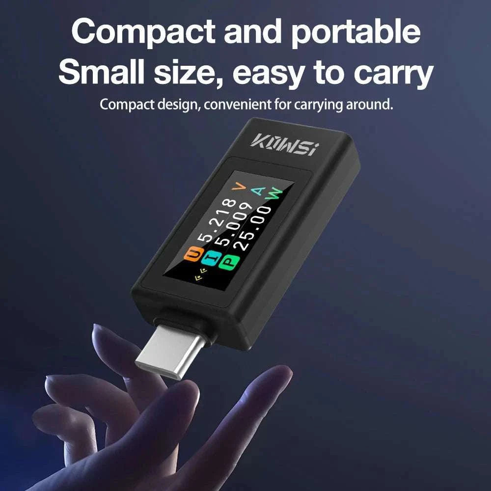 Color Screen Type‑C Tester for Accurate Voltage and Current Monitoring-KWS-2303C / China Mainland