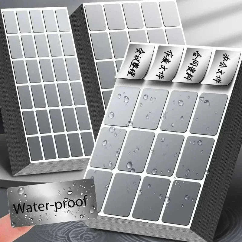 Colorful Waterproof Label Stickers for Easy Organizing-Large