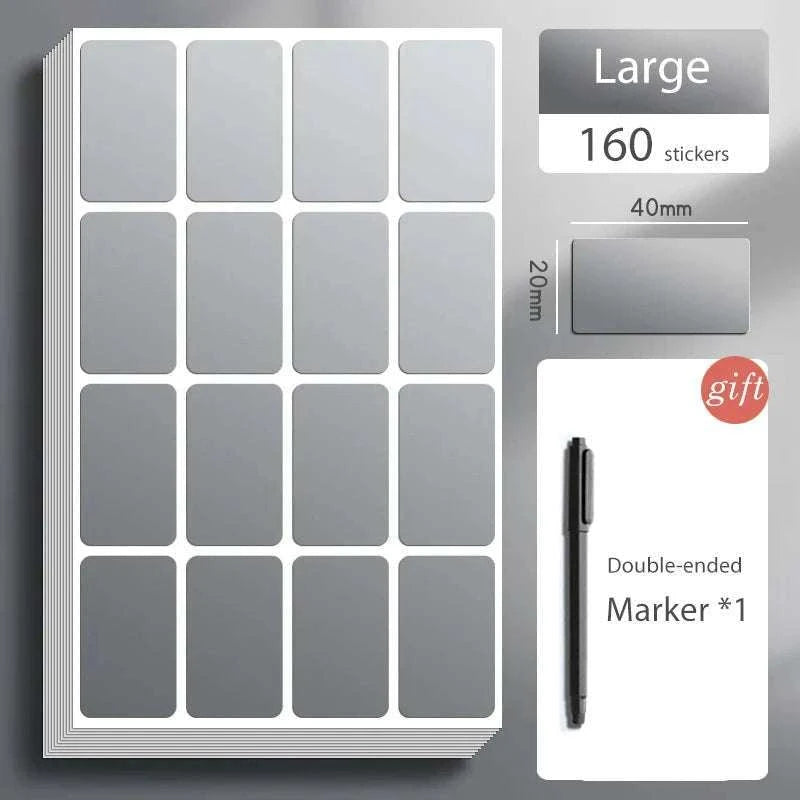 Colorful Waterproof Label Stickers-