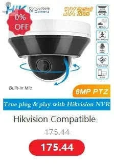 ColorVu PoE Bullet Camera for Full-Color Night Surveillance-8MP 10PCS / 2.8mm / CHINA