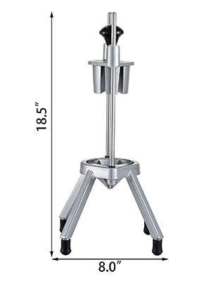 Commercial Lemon Wedge Slicer 4/6/8 Section Fruit Cutter-4-Section / United States