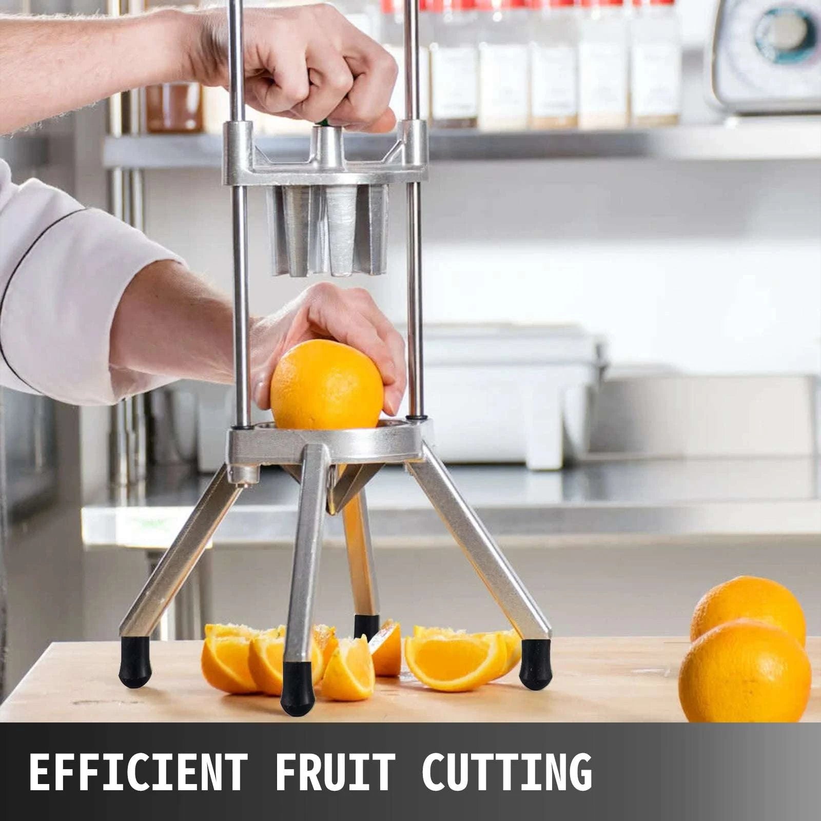 Commercial Lemon Wedge Slicer 4/6/8 Section Fruit Cutter-4-Section / United States