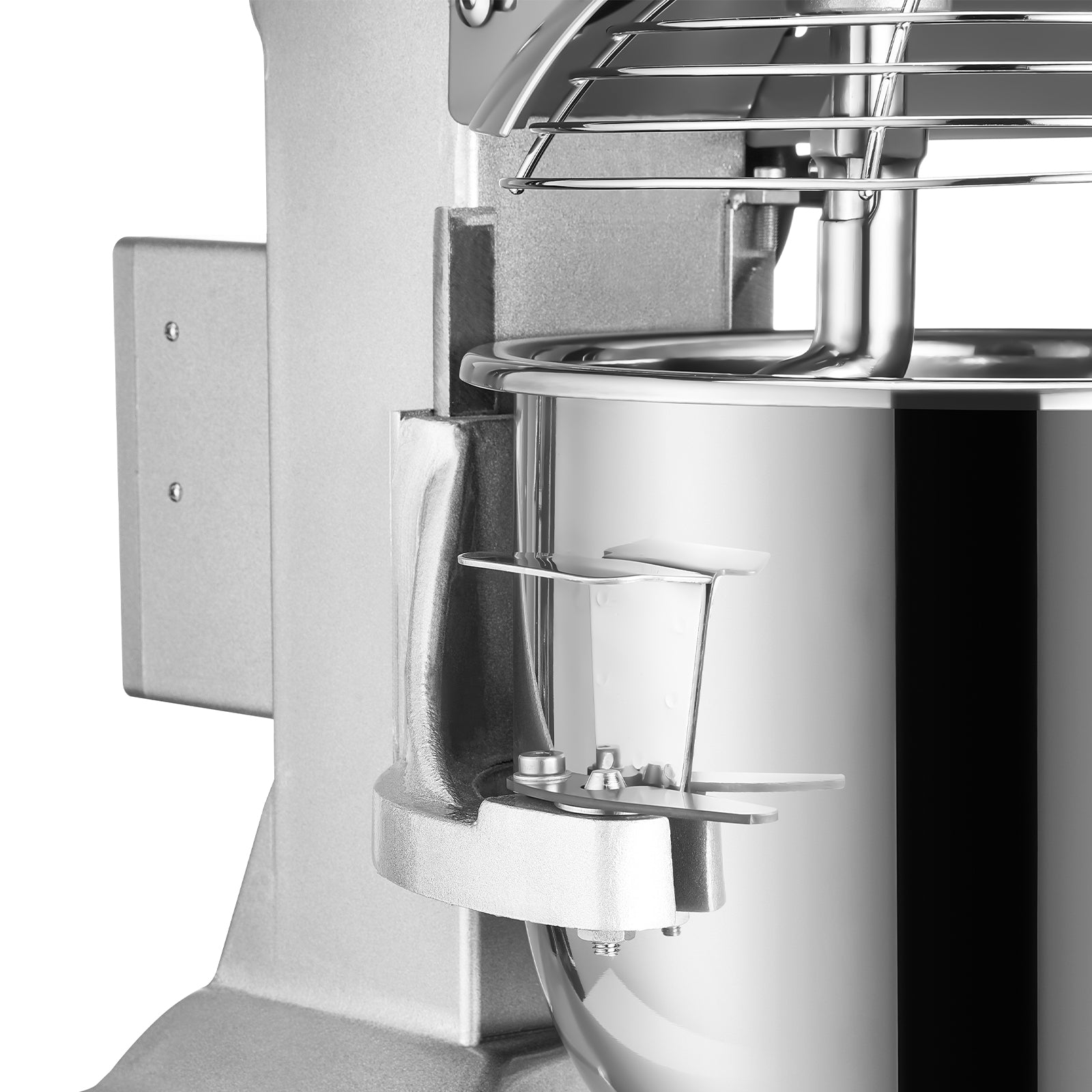 Επαγγελματικός Αναδευτήρας Ζύμης 10–30L από Ανοξείδωτο Ατσάλι με Βάση