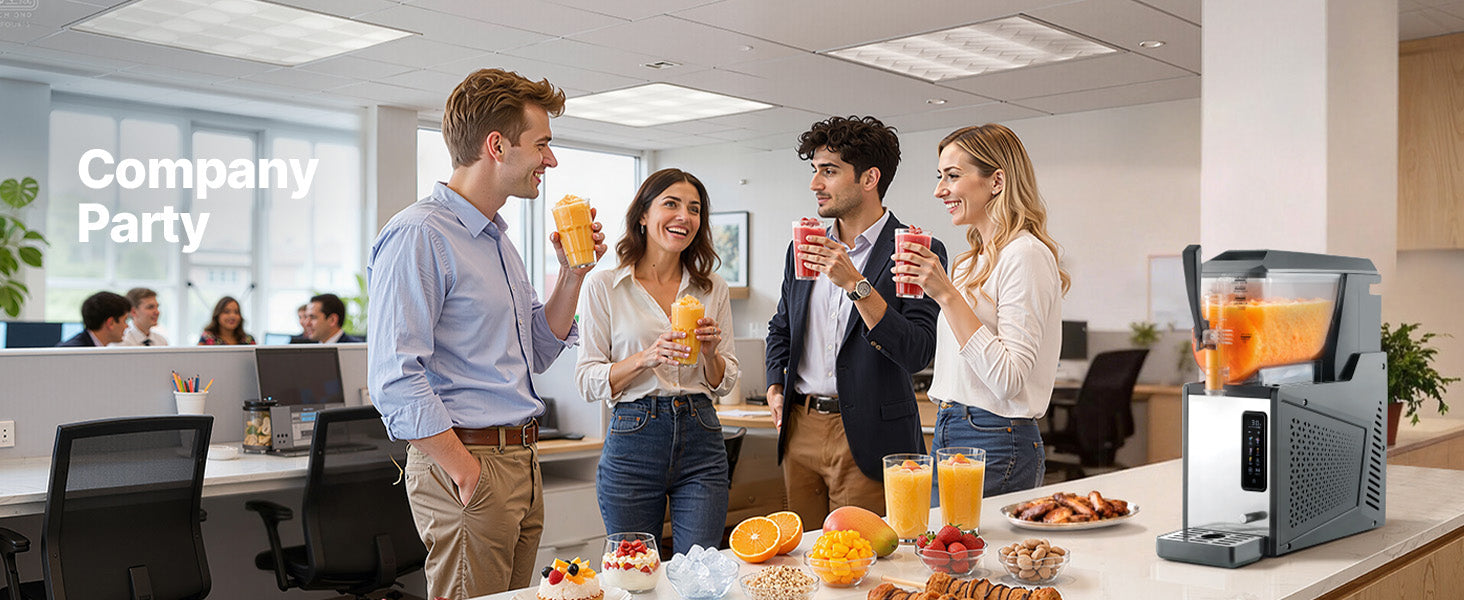 No Ice Slushy Machine with Single Tank for Frozen Drinks