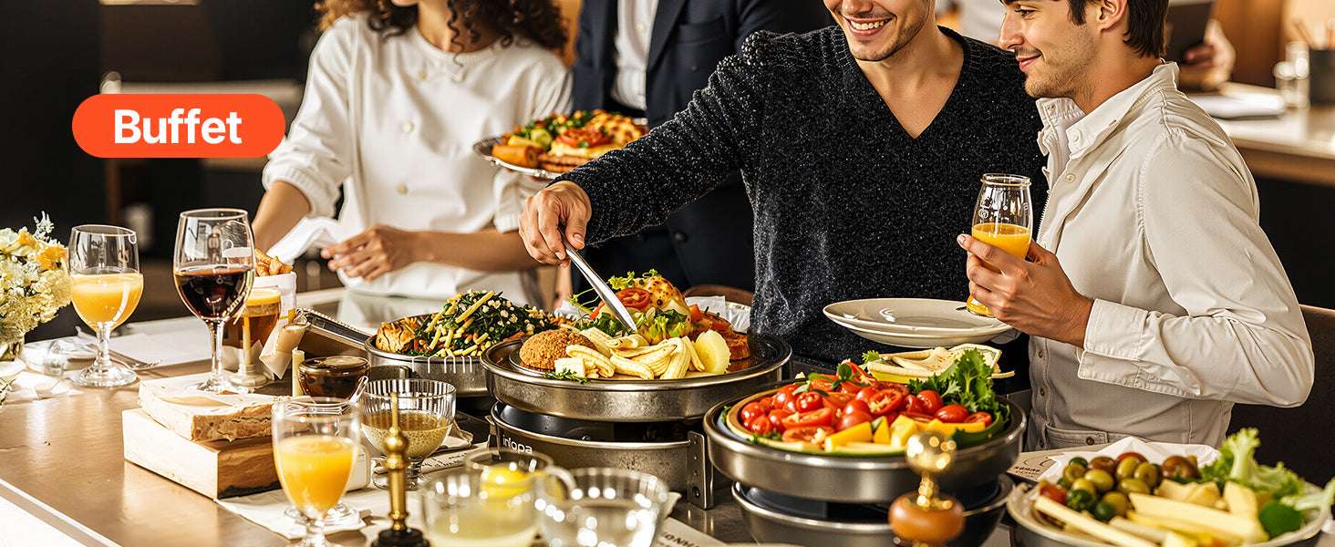 Commercial Stainless Steel Electric Food Warmer Steam Table-4 Pans / United States