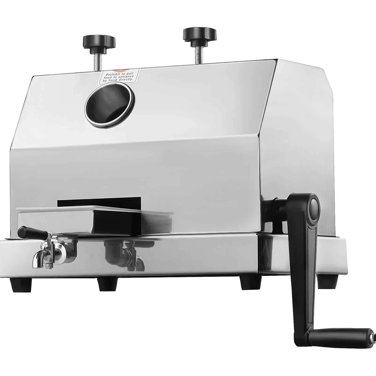 Commercial Sugar Cane Juicer Machine 110 lbs/h with 3 Stainless Steel Rollers and 2.4 inch Inlet-16.5in / spain