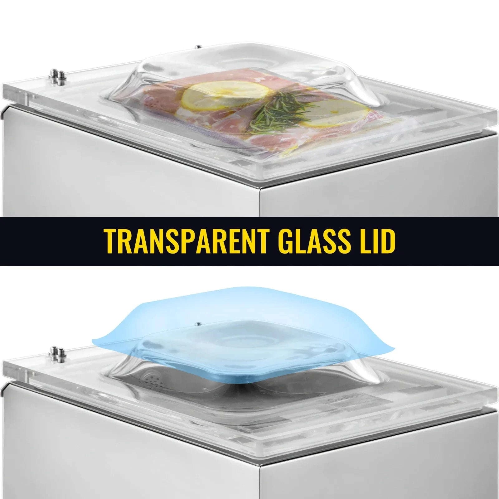 Commercial Vacuum Sealer Machine 120W DZ-260S Food Packing-Type A / United States