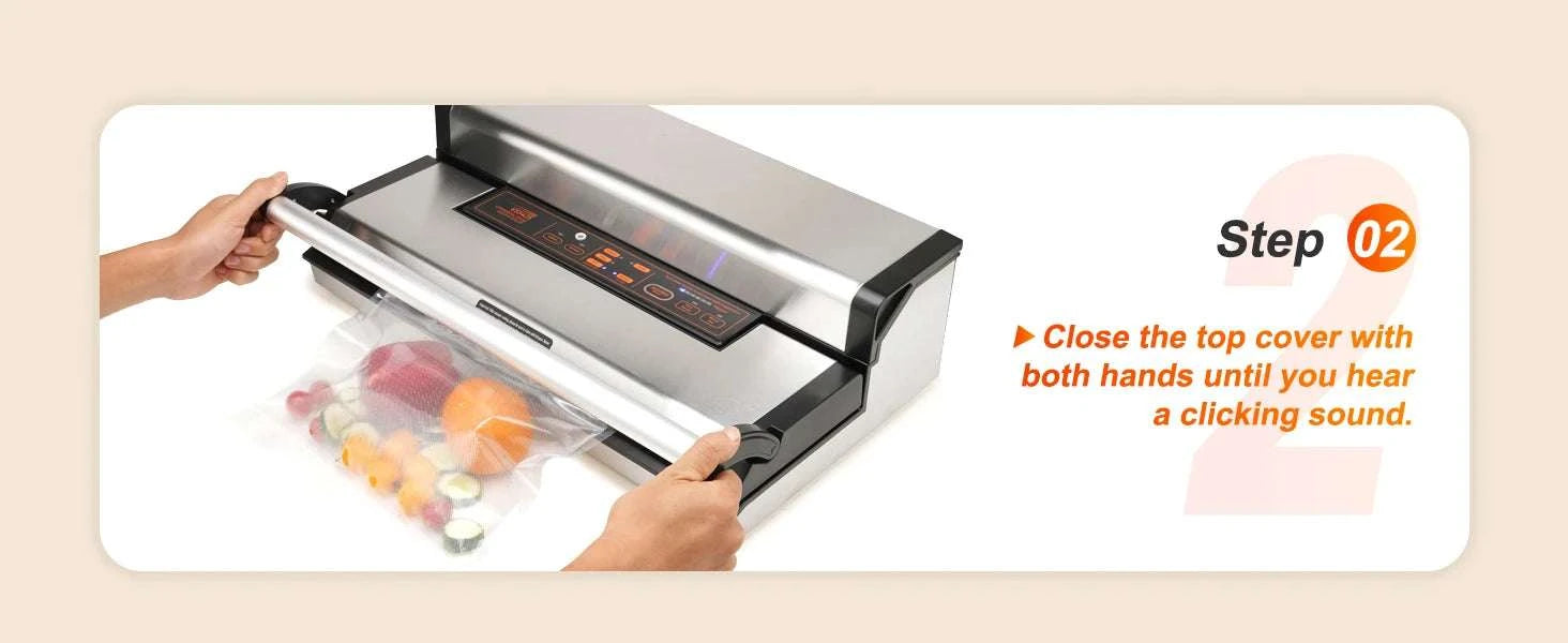 Commercial Vacuum Sealer Machine with Cutter & Bag Storage-30 x 3mm / United States