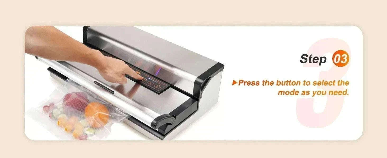 Commercial Vacuum Sealer Machine with Cutter & Bag Storage-30 x 3mm / United States