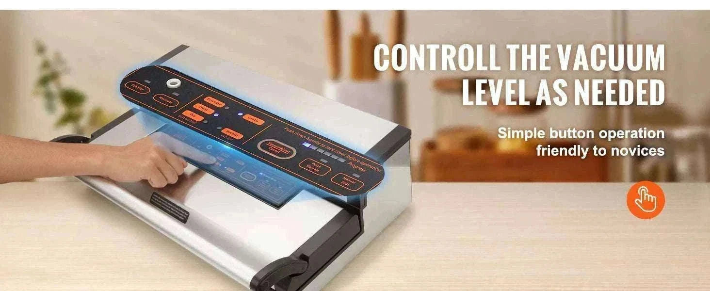 Commercial Vacuum Sealer Machine with Cutter & Bag Storage-30 x 3mm / United States