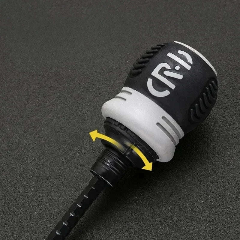 Compact Ratchet Screwdriver Set-black