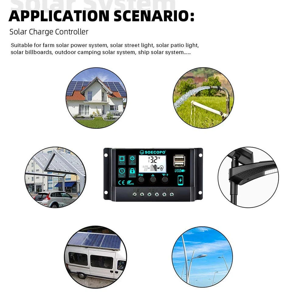 Complete Solar Kit with 800W Pure Sine Inverter & 20W Panel-220V Solar Kit