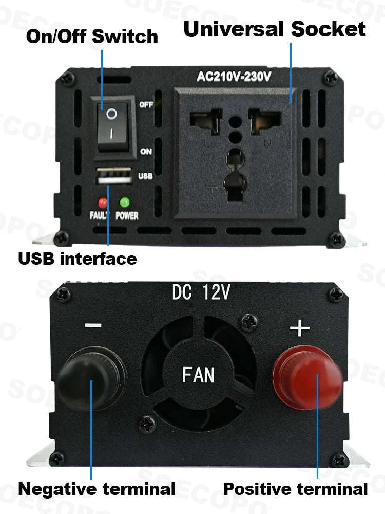 Complete Solar Power Kit 300W Panel, 100A Controller, 12V Inverter-Solar Kit 220V
