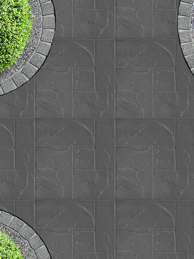 Concrete Stamp Mats 24x24" Set of 4 Stone Texture Skins