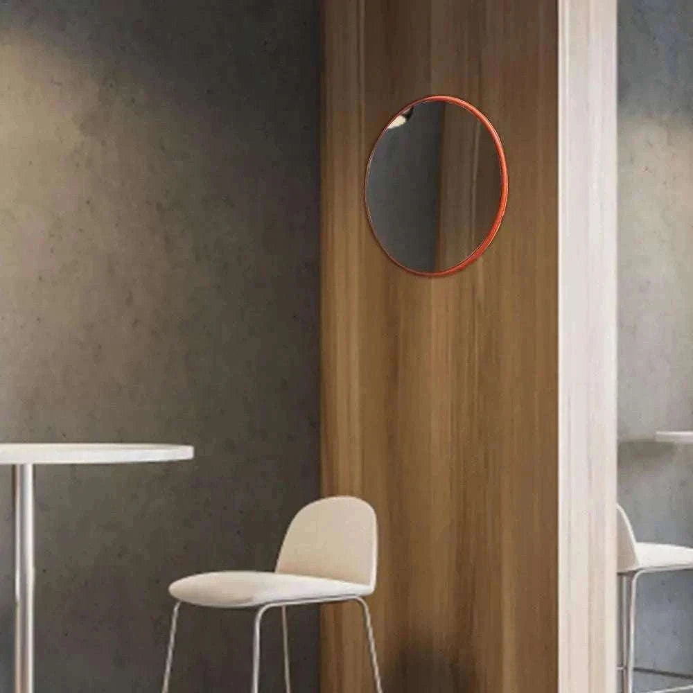 Convex Security Mirror 30cm Wide Angle Corner Safety Mirror-Blue
