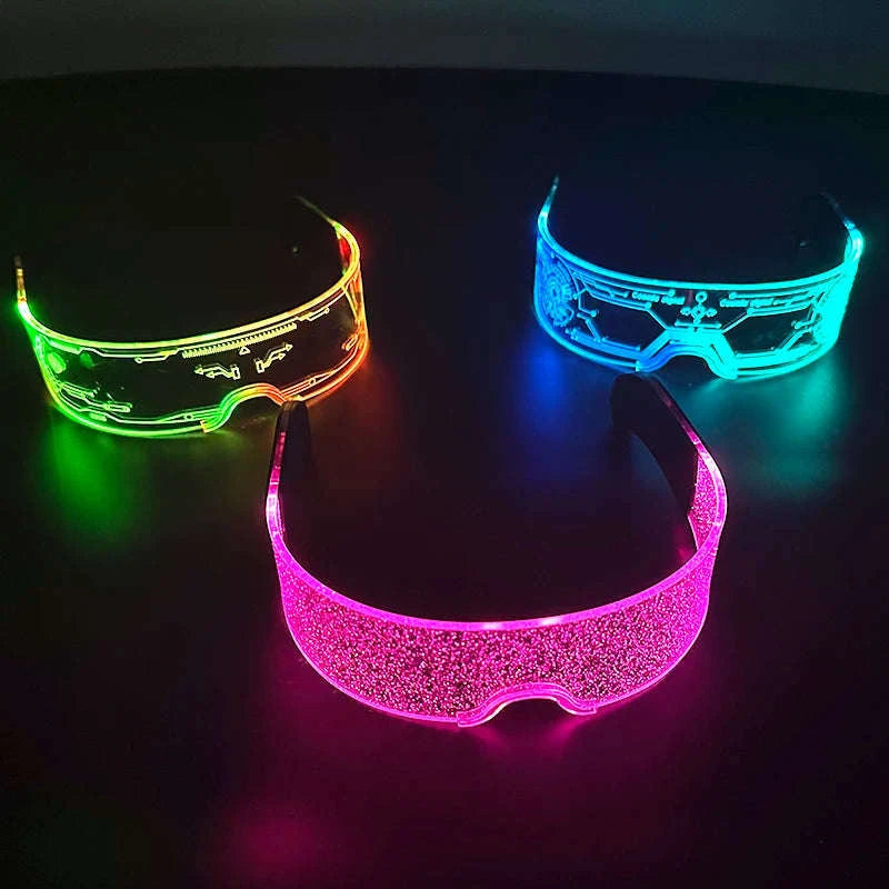 Cool Luminous Colorful LED Party Glasses-high quality Type B