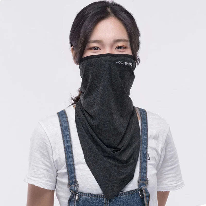 Cooling UV Protection Cycling Face Mask Ice Silk Neck Gaiter-LF7159-4