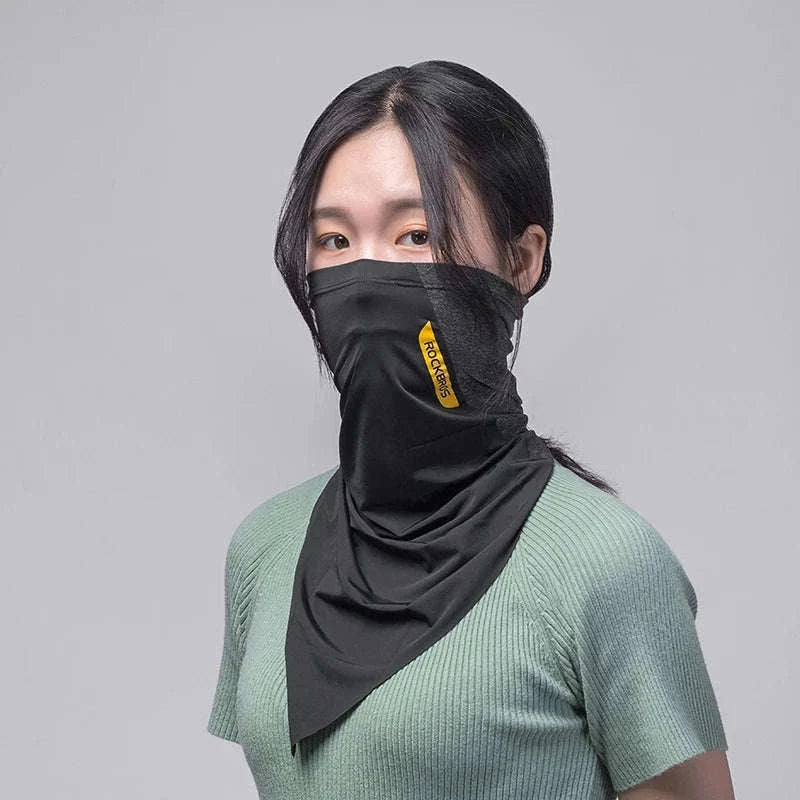 Cooling UV Protection Cycling Face Mask Ice Silk Neck Gaiter-LF7159-4