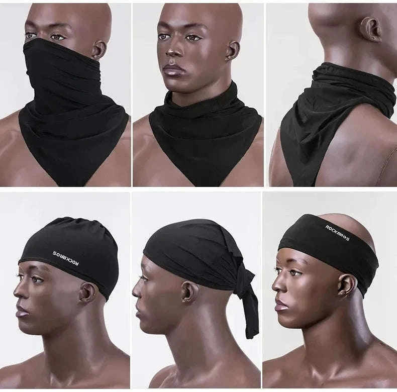 Cooling UV Protection Cycling Face Mask Ice Silk Neck Gaiter-LF7159-4