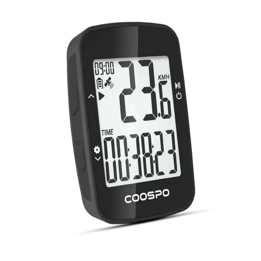 COOSPO BC107 Wireless GPS Bike Computer with Sensor Support-BC26-B