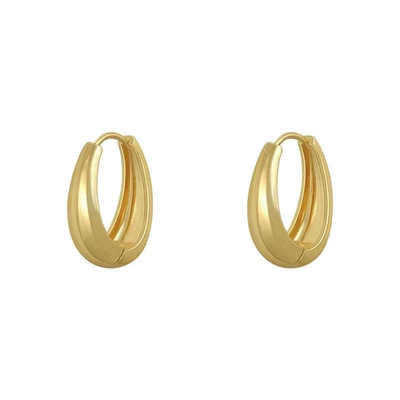 Copper Hoop Earrings-01