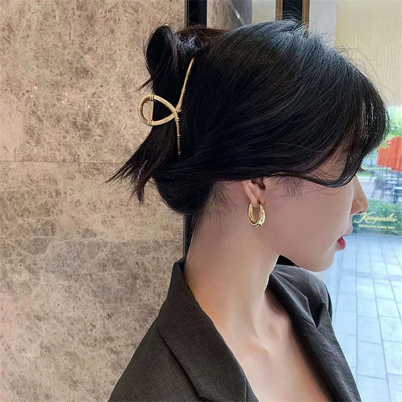 Copper Hoop Earrings-01