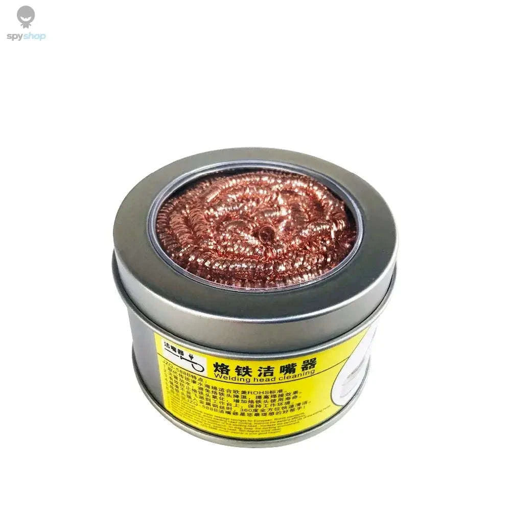 Copper Wire Soldering Iron Cleaning Ball-As shown2