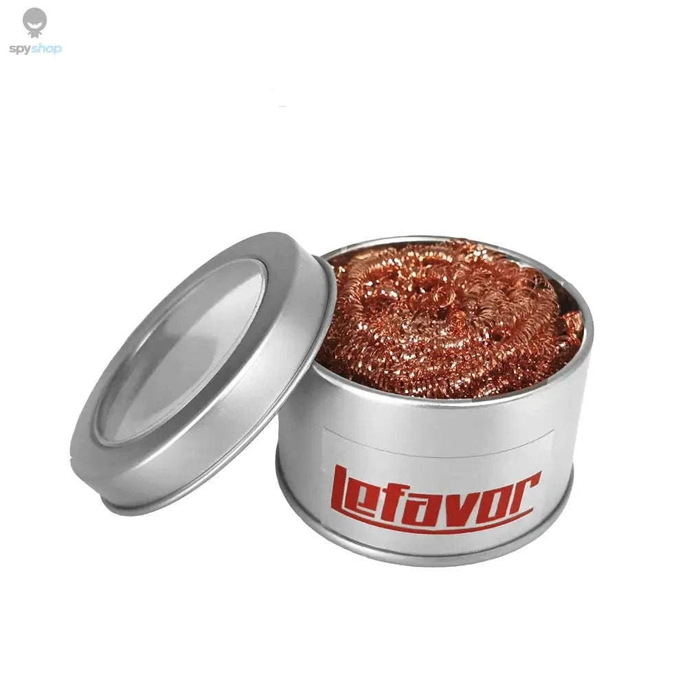 Copper Wire Soldering Iron Cleaning Ball-As shown2