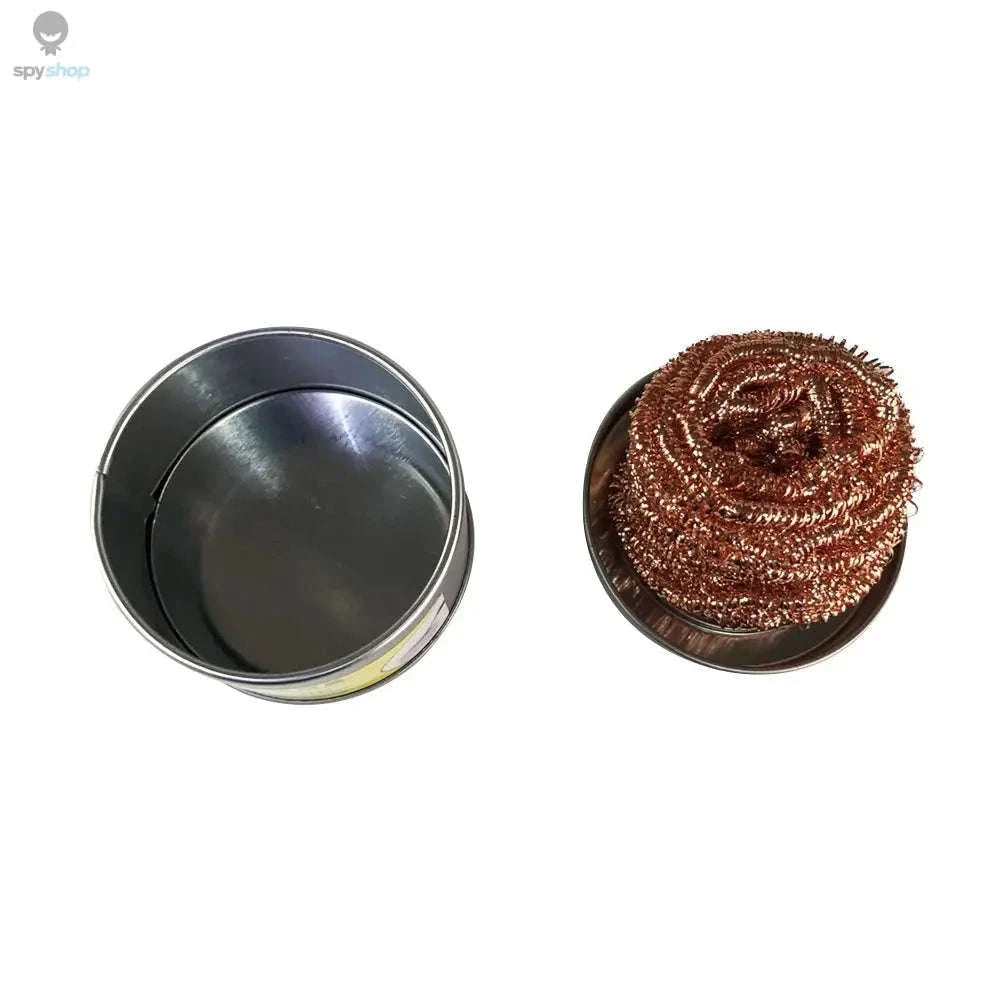 Copper Wire Soldering Iron Cleaning Ball-As shown2