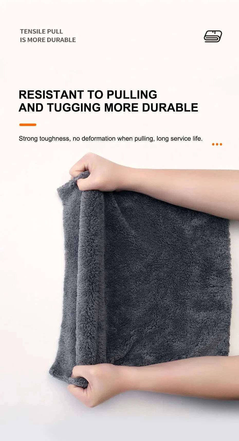Coral Velvet Car Wash Towel 40×100cm for Gentle, Streak-Free Cleaning-40x100cm 1pc